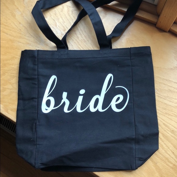 etsy Handbags - Bride tote